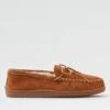 Minnetonka Men's Pile Lined Hardsole Slipper