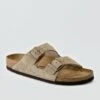 Birkenstock Men's Arizona Soft Footbed Suede Sandal -Ae Shop 7213 7503 256 f